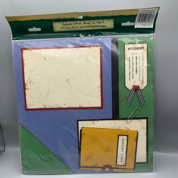 NEW in PKG Keepsake Corners 2-page Assembled Pages for Scrapbooking & Stickers - Picture 7 of 7